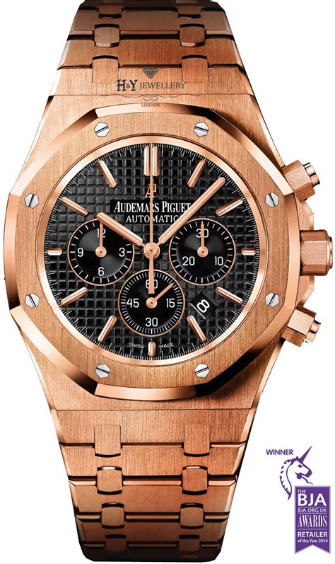 audemars piguet royal oak chronograph rose gold replica|rose gold audemars piguet price.